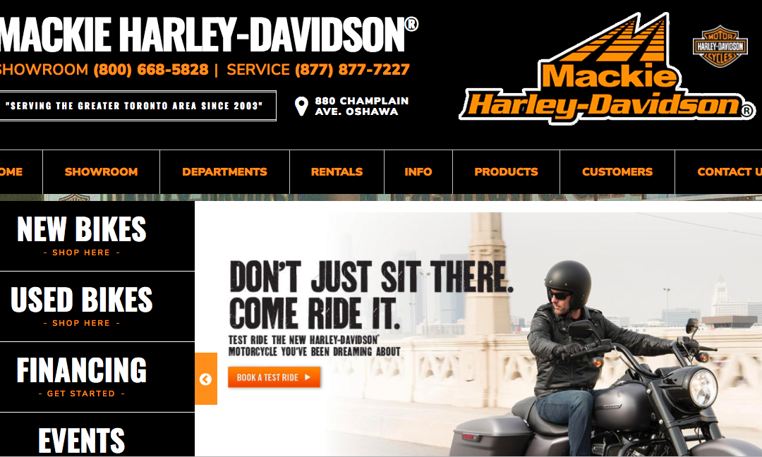 Join us for a BBQ at Mackie Harley-Davidson, July 22nd 11am to 2pm